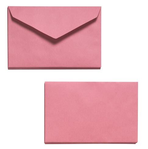 Boîte de 1000 enveloppes Election  Format 90 x 140 Frictionné 70 Grs Rose n