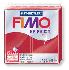 FIMO EFFECT 57g RUBIS METALLIQUE / 8020-28