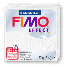 FIMO EFFECT 57G BLANC PAILLETE / 8020-052