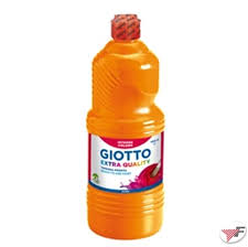 Giotto Gouache Extra quality super concentrée - Flacon 1L - orange