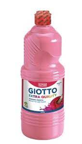 Giotto Gouache Extra quality super concentrée - Flacon 1L - rose