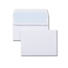 Boîte couleur de 500 enveloppes neutres  Format 114 x 162 blanc 80 Grs   Sans fe
