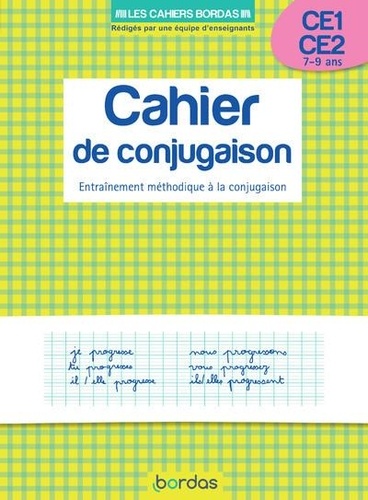CAHIER DE CONJUGAISON CE1-CE2 7-9
