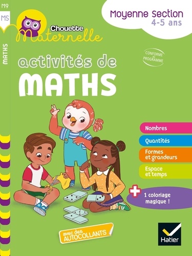 Activités de maths Maternelle Moyenne Section - Grand Format