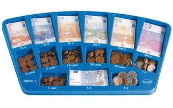 Coffret Jeu de la monnaie Eurecole 2 (140 billets + 160 pièces)