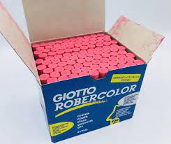 Boîte de 100 craies Giotto Robercolor rouges
