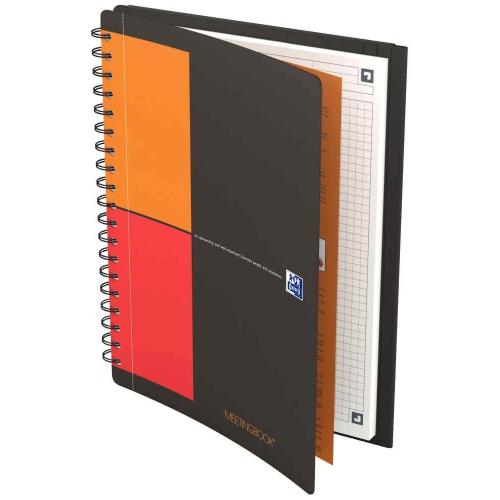 MANAGERBOOK CAHIER A4+ COUVERTURE POLYPRO 233x298 160P REGLURE PROJET OXFORD INT