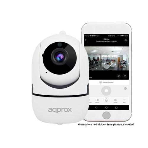 Caméra de surveillance vidéo WiFi HD 720p environ - Rotation 355º Inclinaison 90