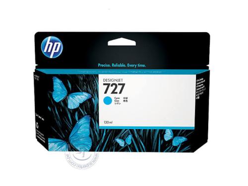 HP 727 - Cartouche d'encre cyan - 130 ml