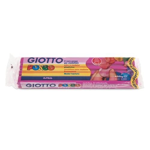Giotto Pongo Soft - Pain de 450g fuschia