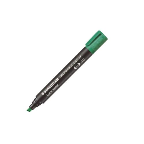 Lumocolor® 350 - Marqueur permanent pointe biseau 2 à 5 mm vert