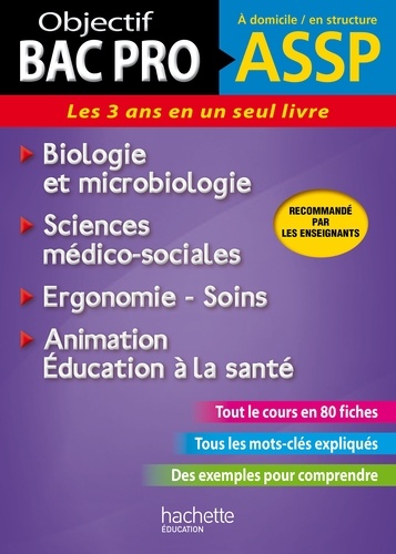 Fiches ASSP Soins, santé, Biologie et microbiologie, Marie-Pierre Cervoni, Sév