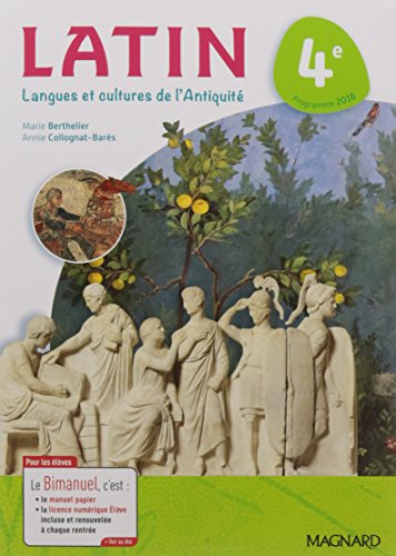  Latin 4e - Langues et cultures de l'Antiquité - Grand Format