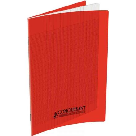 Cahier Super Conquérant - reliure piqûre - 24x32 cm - 48 pages - grands  carreaux - papier 90g pas cher