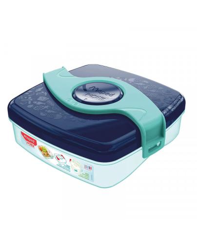 Boîte à goûter - Maped PICNIK ORIGINS KIDS, coloris Bleu Vert