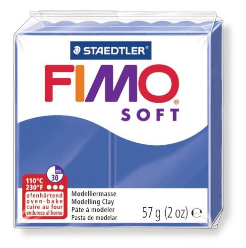 FIMO SOFT 57G BLEU BRILLANT / 8020-33