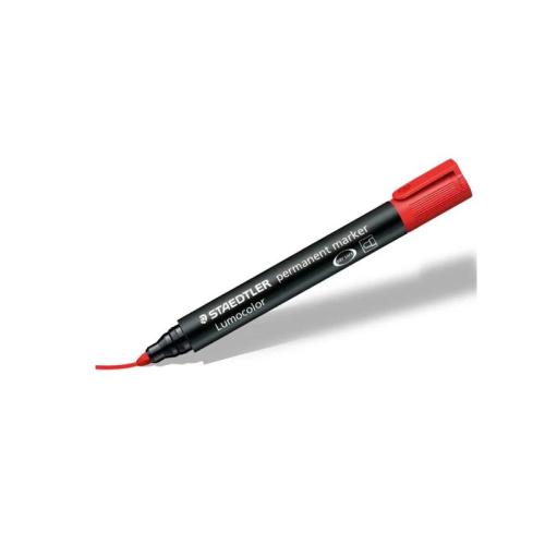 Lumocolor® 352 - Marqueur permanent pointe ogive 2 mm rouge
