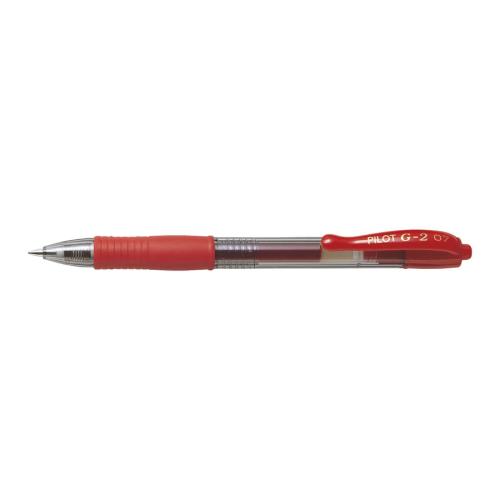 G-2 - Gel Ink Rollerball - Red - Medium Tip