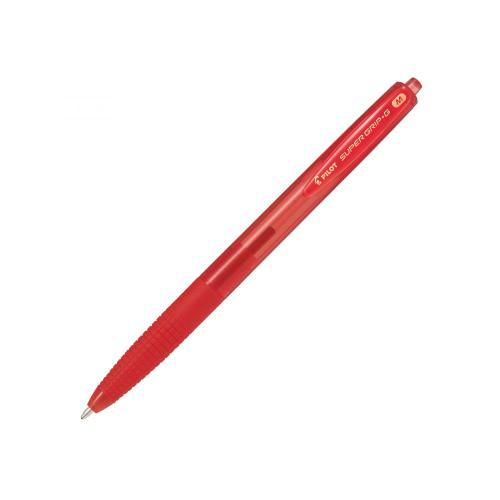 SUPER GRIP G RETRACTABLE - STYLO BILLE  - ROUGE - POINTE MOYENNE