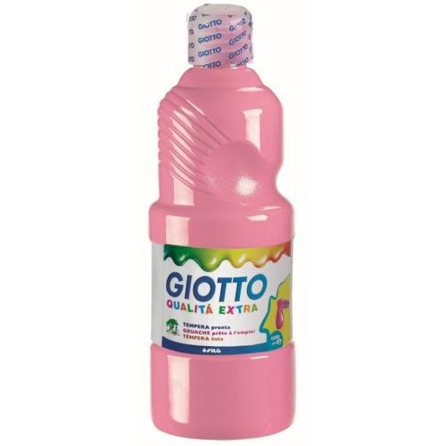 Giotto Gouache Extra quality super concentrée - Flacon 500 ml - rose