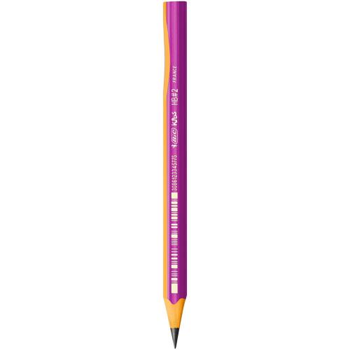 Crayon graphite d'apprentissage - ROSE - HB - Bic