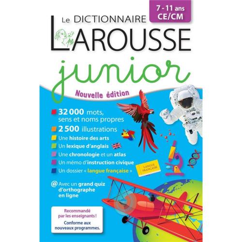 Dictionnaire junior CE/CM - Grand Format
