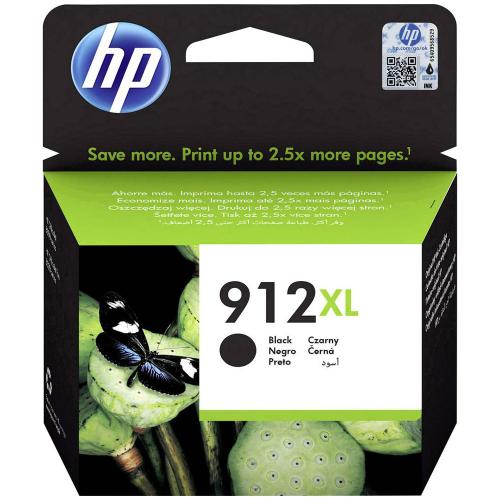 HP 912XL - Cartouche encre Noir - 825 pages