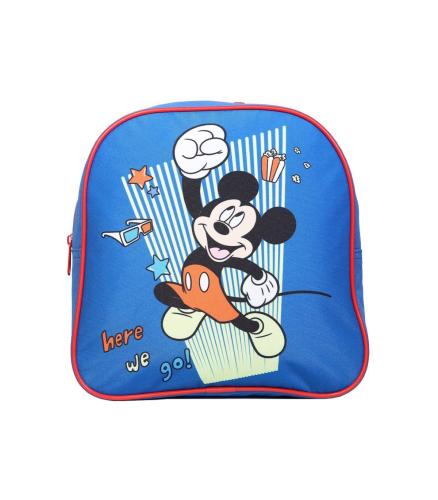 Sac à dos gouter maternelle Mickey , matière Polyester, dimensions (cm) : 24x7x2