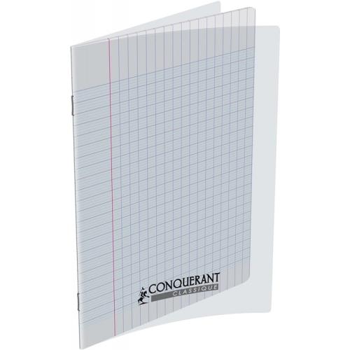 CAHIER AGRAFE 170X220 POLYPRO INCOLORE 70G 192P SEYES CLASSIQUE