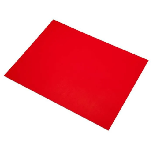 Papier cartonné Sirio 50x65 rouge